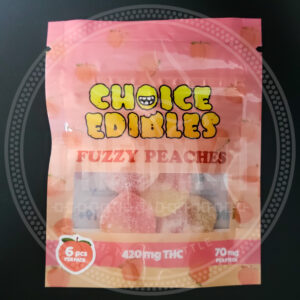 Choice Edible 420mg Fuzzy Peaches