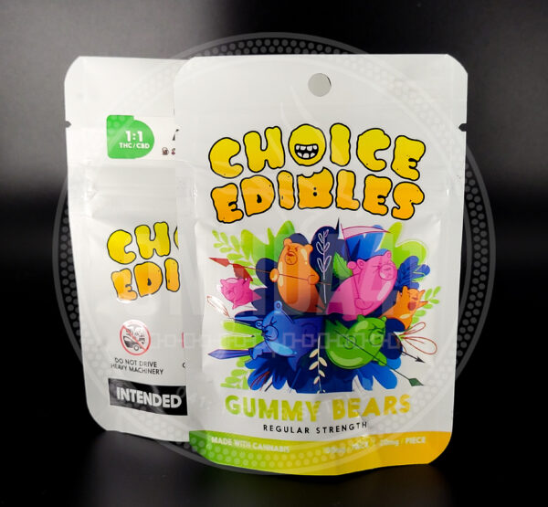 Choice Edibles 100mg 1:1 THC:CBD Gummies
